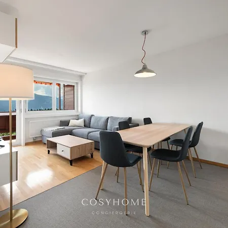 Le San Giorgio - Moubra - Parking By Cosyhome كرانز مونتانا