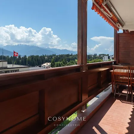 Le San Giorgio - Moubra - Parking By Cosyhome Crans-Montana